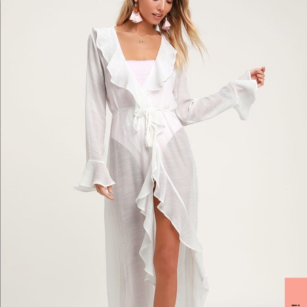 Lulu Ruffle Cover Up - Picture 4 of 6